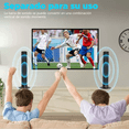 thumbnail image 3 of Barras De Sonido Bluetooth Home Theater Bocinas Para Tv 2.0 negro, 3 of 5
