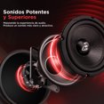 thumbnail image 4 of Bocina Woofer de 6.5 Pulgadas para Auto Pyle, 250 W de Potencia Máxima, Medios Graves y Rango Medio, Respuesta de 70Hz-9kHz, Imán de 25 Onzas, 8 Ohms, 92 dB y Cono de Papel Recubierto, 4 of 7