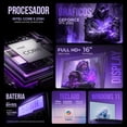 thumbnail image 2 of Laptop Gamer ASUS TUF Gaming F16 GeForce RTX 3050 6GB Intel Core i5 210H 24GB DDR5 512GB SSD Pantalla 16" IPS FHD+ 144Hz Teclado Español, 2 of 6