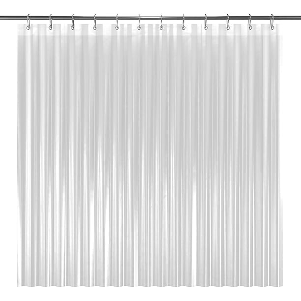 Forro para cortina de ducha Liba PEVA 72'x84' transparente resistente impermeable antimoho