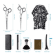 thumbnail image 3 of Kit De Tijeras Estilista  Lab.G y barbero con accesorios, plateado, 3 of 5