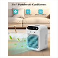 thumbnail image 2 of Mini Aire Acondicionado Portátil, Mini Enfriador Evaporativo Recargable, Ventilador Personal para Espacios Pequeños Al Aire Libre., 2 of 7
