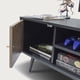 thumbnail image 5 of Mueble de TV Top Living Moderno Negro con Detalles Café, 5 of 6