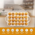 thumbnail image 2 of Mini molde para muffins Advancent 24 cupcakes color arroz, 2 of 6