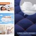 thumbnail image 3 of Cubre colchón impermeable Amorosa ultra Suave para protección del colchón (Invidual Azul 100*190*45CM ), 3 of 4