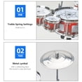 thumbnail image 4 of Jazz Drum Children's Musical Instrument Five Drum Set Drum Toy Infant Early Education Percussion Instrument, 4 of 6