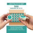 thumbnail image 3 of Caja de Jabón Corporal Ecospa Té Verde 20g Relajante, 3 of 9