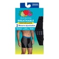 thumbnail image 2 of Bóxer Ajustado Fruit of the Loom, para hombre Breathable Performance , Negro, Talla EG, 2 Piezas, 2 of 4