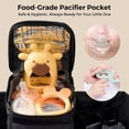 thumbnail image 3 of Momcozy Extra Grande Max Organizador para Cochecito - Con Bolsa para Chupón de Grado Alimenticio, 3 Formas de Uso y Bolso Pequeño Desmontable, Compatible con UPPAbaby y Doona, 3 of 7