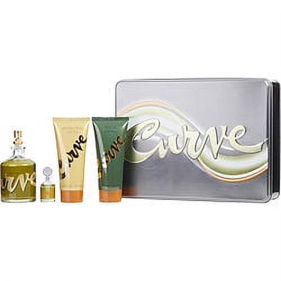 SET LIZ CLAIBORNE CURVE 4PZS 125ML EDC/ AFTER SHAVE 100ML / SHOWER GEL 100ML/ 7.5ML EDC