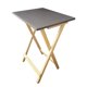 thumbnail image 1 of Mesa Plegable Rectangular Chocolate/Aile Hogare Mesa Plegable Rectangular, 1 of 5