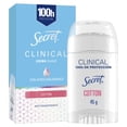 thumbnail image 1 of Desodorante Mujer Secret Clinical con Ácido Hialurónico Crema Suave, Cotton 45 gr, 1 of 5