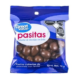 Pasitas cubiertas con chocolate Great Value 70 g