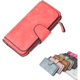 Cartera popular, Carteras populares para mujeres, Carteras múltiples retro glamorosas, Múltiples ranuras para tarjetas, Gran capacidad