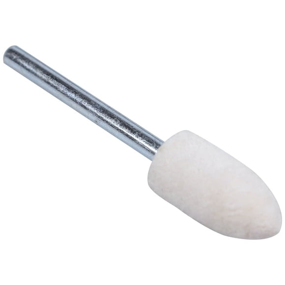 12 Pzs Herramienta pulida brunido 8.5mm Rueda de fieltro montado 3mm cana
