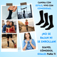 thumbnail image 5 of Calcetas de compresión IdealFit Mujer Color negro 3 pares, 5 of 5