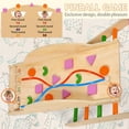 thumbnail image 2 of Gimnasio de Escalada para Niños 9 en 1 - Con Triángulo Montessori, Arco de Escalada, Rampa de Doble Cara, Balancín y Actividades Interactivas - Madera Resistente y Diseño Plegable, 2 of 9