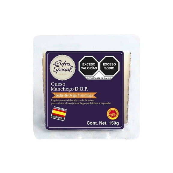 Queso manchego D.O.P. Extra Special leche de oveja manchega 150 g