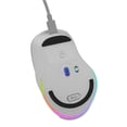 thumbnail image 2 of Mouse Inalambrico Getttech GGM-RGBTR-01-WH Triple Funcion Wifi Bluetooth USB 6400DPI Bateria Recargable Blanco, 2 of 10