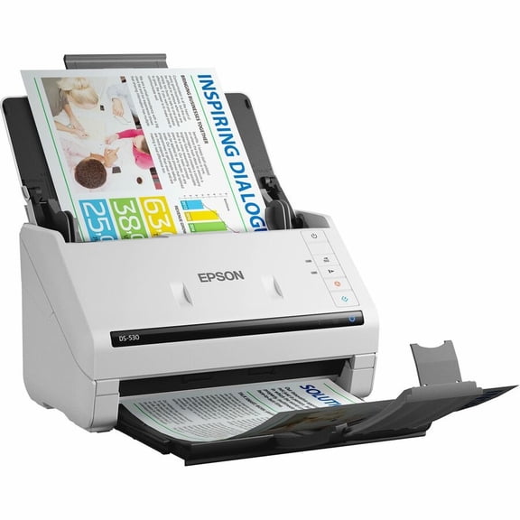 ESCANER Epson  WORKFORCE DS-530 VERTICAL BLANCO B11B236201