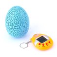 thumbnail image 2 of Tamagotchi Virtual Pet, 90s Nostalgic Lindo Crack Dinosaurio Huevo Original Juego electrónico, Vaso ni?os Juguetes Digital Mascotas Llavero Regalo para ni?os y ni?as (Azul+Amarillo) Virtual Pet Higoodz Juguete modelo, 2 of 6