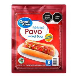 Salchicha de pavo Great Value hot dog 500 g