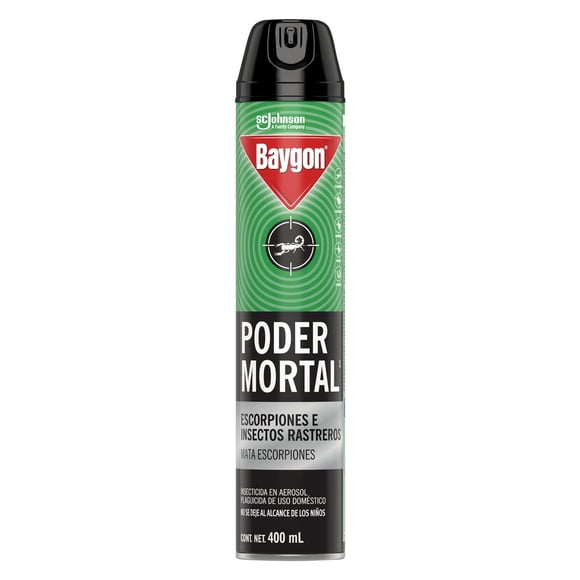 Insecticida en Aerosol Baygon Poder Mortal 400 mL