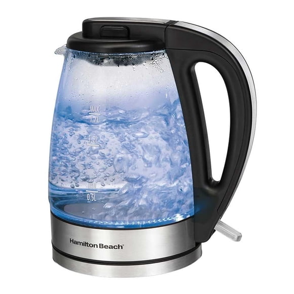 Tetera Eléctrica Hamilton Beach para 7 Tazas Negra