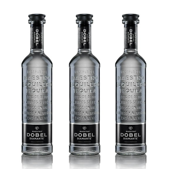Pack de 3 Tequila Maestro Dobel Diamante S/Estuche 700 ml