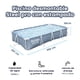 thumbnail image 2 of Alberca Estructural Rectangular Diseño De Hojas Azul Bestway, 2 of 5
