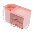 thumbnail image 2 of VERDANVERSE Pink Desktop Storage Drawer Organizer for Efficient Pen and Makeup Access, 2 of 6