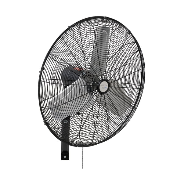 Narvik Ventilador de Pared Industrial, 24 pulgadas, Aspas de Aluminio, Amplia Oscilación, 235 Watts, Nuevo