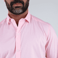 thumbnail image 3 of Camisa de Vestir Manga Larga Slim Fit Rosado Casual Para Hombre, 3 of 4