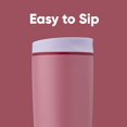 thumbnail image 2 of Vaso de café Owala SmoothSip Slider con aislamiento de 590 ml, color morado, 2 of 5