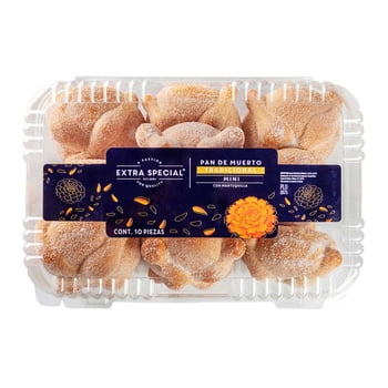 Paquete de pan de muerto Extra Special tradicional mini 10 piezas