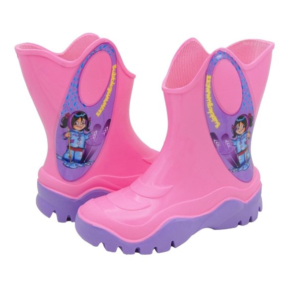 Bota Lluvia Niña Bubble Gummers Moon Rosa Lila 13-22 rosa 18