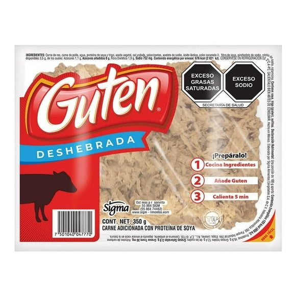 Carne deshebrada Guten 23 350 g
