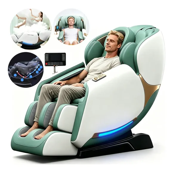 Sillón De Sl-track Masaje Gravedad Cero Con Voz Inteligente