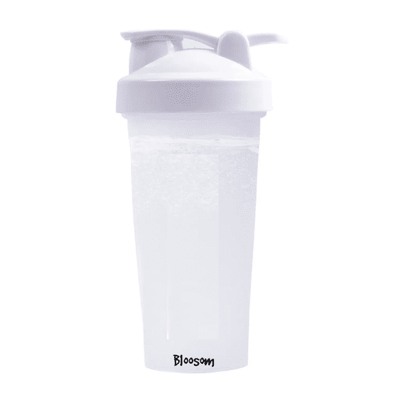 Mezcladora Bloosom Productos Deportivos Proteina Shaker Gym Blanco