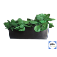 thumbnail image 3 of Maceta de fibra de vidrio FibraFormas Jardinera de Pared Grande Chocolate, 3 of 4