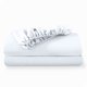 thumbnail image 1 of Sábanas Ajustables Bare Home Paquete de 2 Colección Premium 1800 Twin XL Color Blanco, 1 of 6