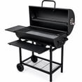 thumbnail image 2 of Asador de Carbon Ahumador Jardimex Parrilla 70cm Mesa Frontal Cenicero, 2 of 7