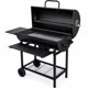 thumbnail image 2 of Asador de Carbon Ahumador Jardimex Parrilla 70cm Mesa Frontal Cenicero, 2 of 7