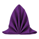 thumbnail image 1 of Servilletas En Tela 40 x 40 cm Paquete Con 20 piezas Morado, 1 of 6