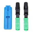 thumbnail image 1 of Conector rápido de fibra óptica, 100 piezas SC/APC Conector de fibra óptica SC integrado Conector de fibra Estética elegante, 1 of 8