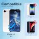 thumbnail image 3 of Mr. Gadgets Total Kit Armor Funda Case Transparente Magnética + Mica Pantalla Cristal Templado 9d + Mica Cámara Protector Para iPhone Magsafe Para iPhone 16e., 3 of 6