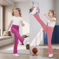 thumbnail image 3 of BIG ELEPHANT Leggings Acampanados Ligeros con Forro Polar, Pantalones Acampanados de Cintura Alta para Niñas para Invierno, 3 of 8