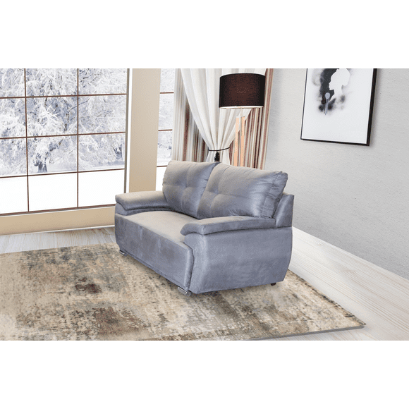 Love Seat Bianca Sansa color gris