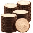 thumbnail image 1 of Rodajas de Madera JAPCHET 50 piezas 13-14 cm Pino Natural, 1 of 7