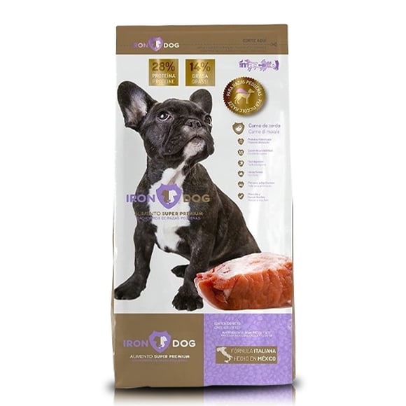 Alimento Seco para Cachorro Raza Pequeña Iron Dog 8 KG